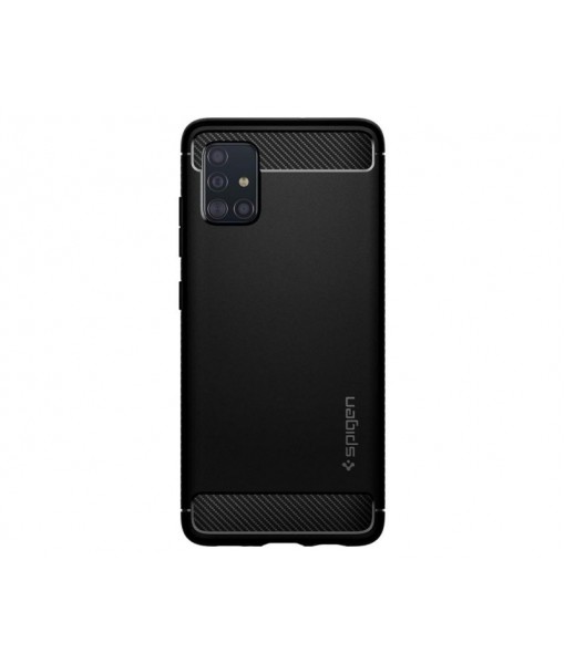 Husa Samsung Galaxy Note 10 Lite, Premium Originala Spigen Rugged Armor, Negru